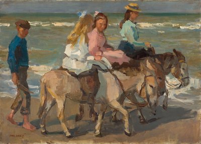 Donkey Riding by Isaac Israels